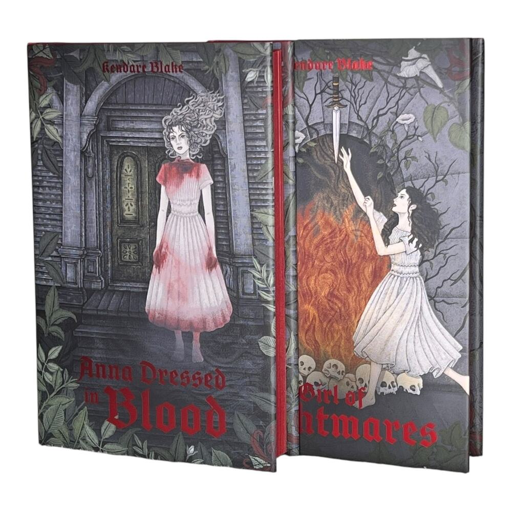 OwlCrate Anna Dressed in Blood/Girl of Nightmares by Kendare Blake - 2024 Box